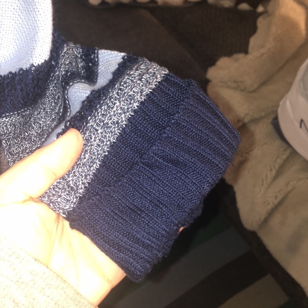 🔹4 for $30 NY&CO Striped Sweater, Medium - Picture 6 of 8